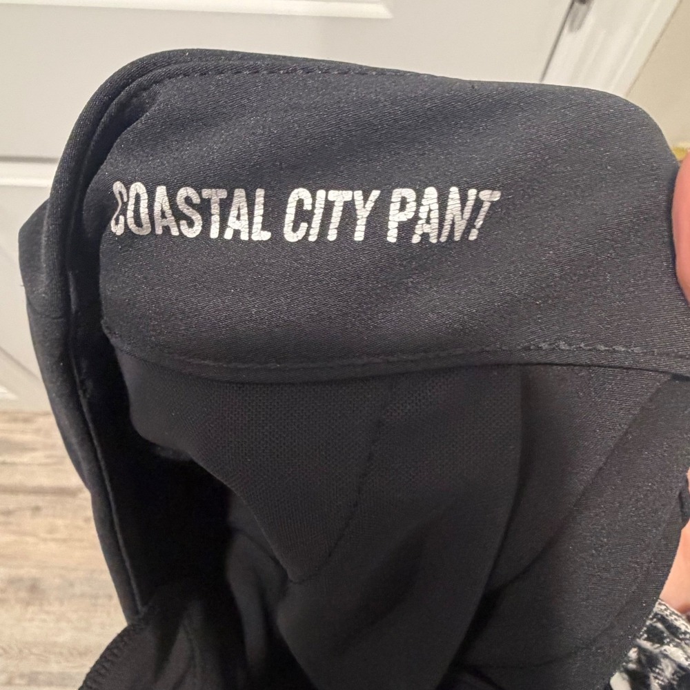 Tommy Bahama Womens Coastal City Pant IslandZone Stretch Black 4 - Picture 3 of 16
